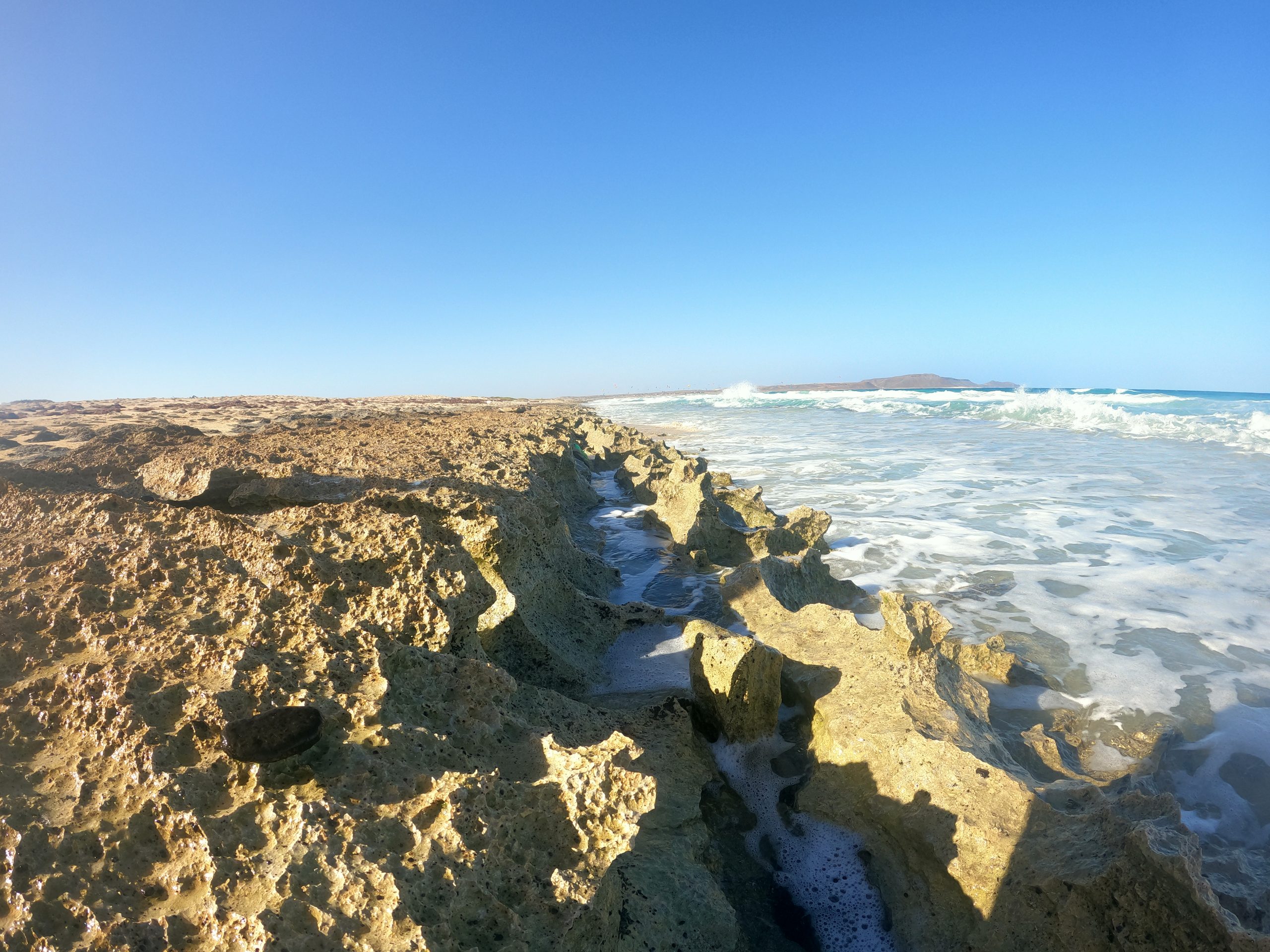 Strandlandschaft bei Santa Maria auf der Insel Sal