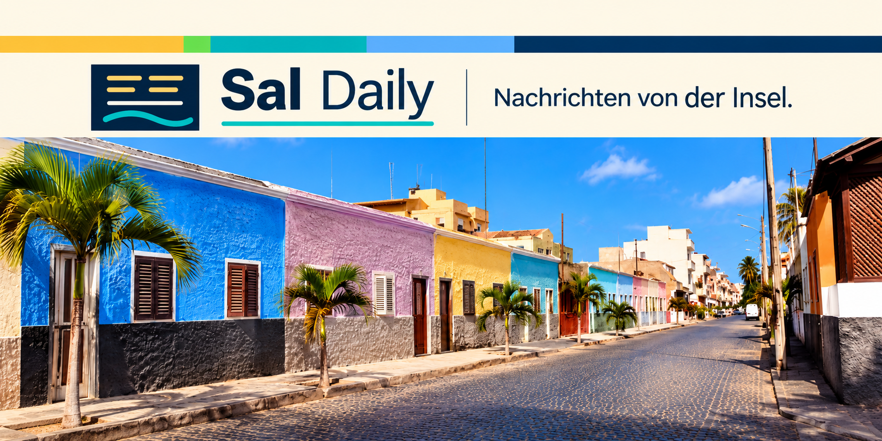 Sal Daily – Nachrichten von der Insel, Straßenansicht in Santa Maria auf Sal